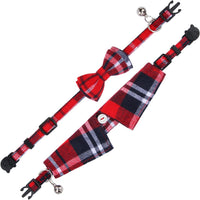 Faleela Breakaway Cat Collar with Bells - 2023new-Red - image 2