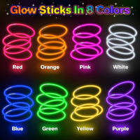 SpringFlower 100 PCS Glow Sticks Bulk Party Favors - 500 Pack - image 2