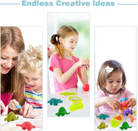 Unleash Creativity with 6 Unique Dino Molds Dough Toys Dough - Dinosaur+Animal+0cean - image 4