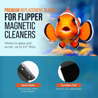 Flipper Standard stainless steel algae scraper replacement blades, 2-pack - view 3