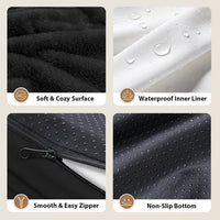 Waterproof Orthopedic Dog Bed for Large and Extra Large Dogs – Essentials for Dogs - Black / 42"L x 30"W x 7.5"Th - image 4
