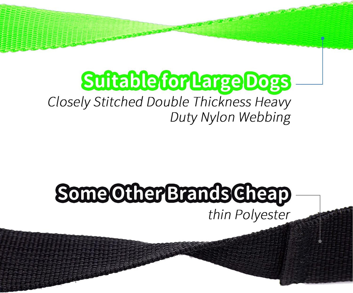 Hi Kiss Dog/Puppy Obedience Recall Training Agility Lead - 50 Feet / T5:Large Dog Thicken green - image 3