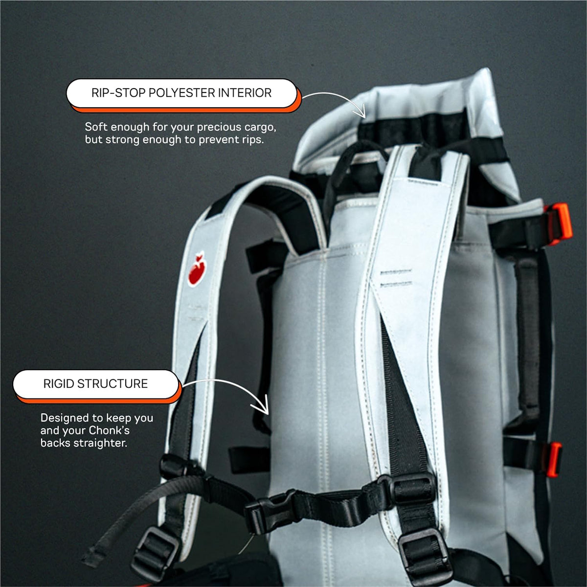 Maxine One Dog Backpack Carrier for Medium Dogs – Essentials for Dogs - Black - image 4