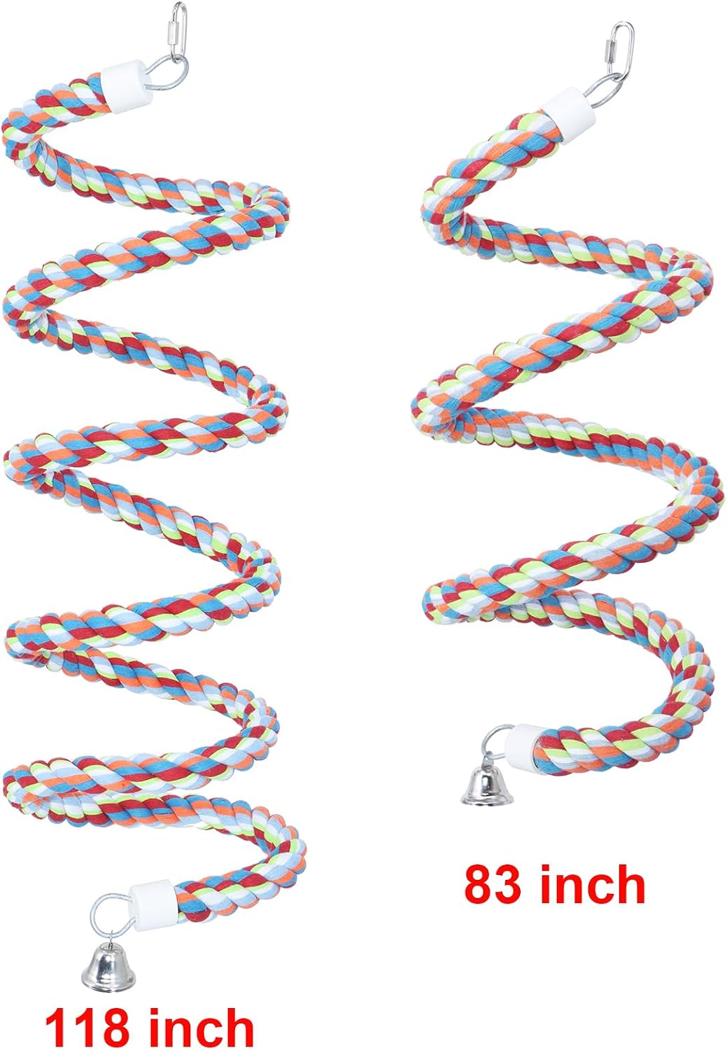 Kintor Bird Rope Bungee Perch - 118inch - image 2