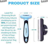 LAADI Deshedding Tool for Dogs and Cats - image 2