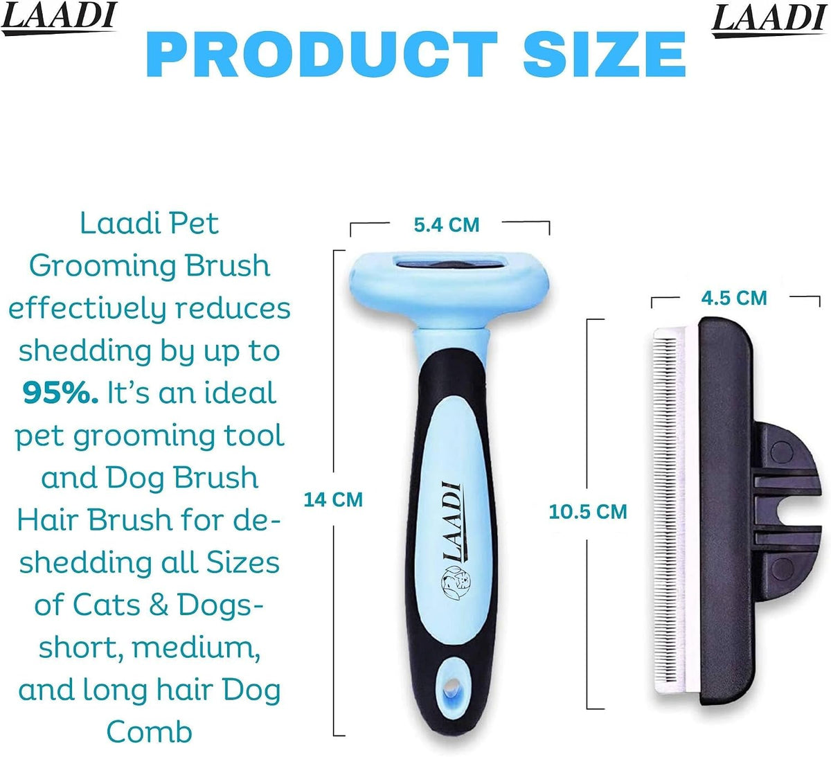 LAADI Deshedding Tool for Dogs and Cats - image 2