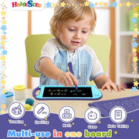 Astrodraw Drawing Pad, LCD Writing Tablet for Kids - Pink+aqua - image 3