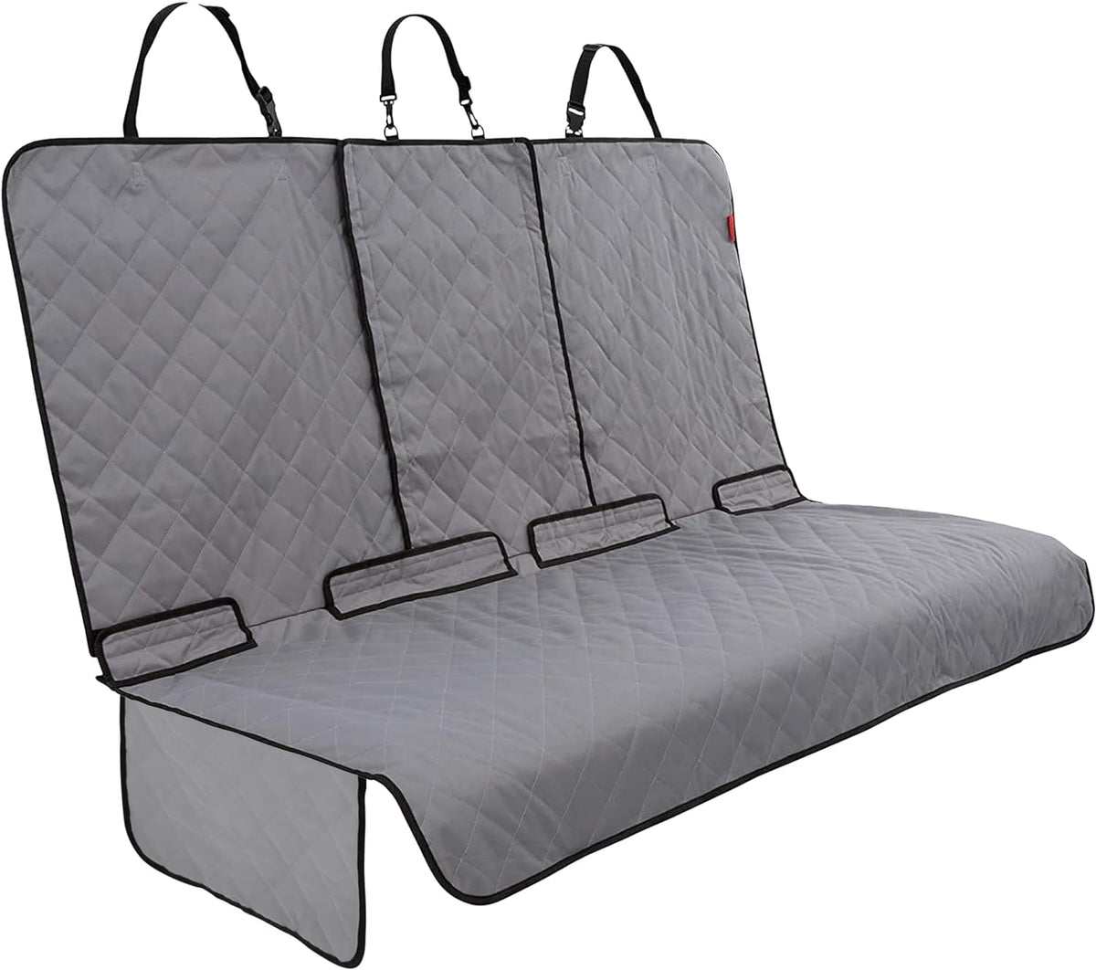 Lusso Gear Dog Car Seat Cover - Premium Edition - Gray