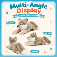 BENINY 31 Inch Giant Bunny Stuffed Animal - Wolf_gray 30in - image 4