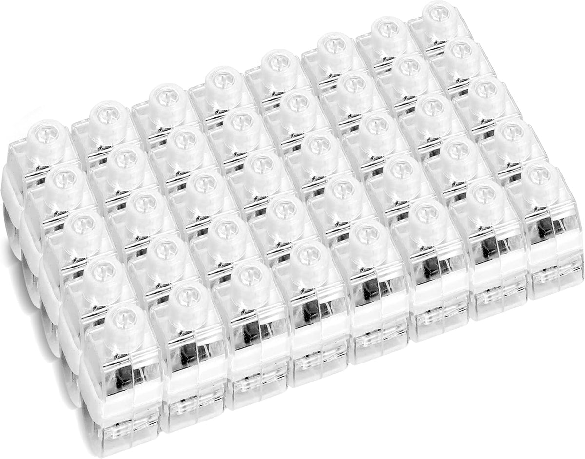 Novelty Place LED Party Finger Lights - pack of 40 / White