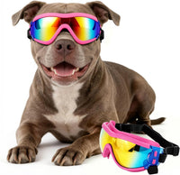 Dog Goggles for Large Breeds - Pink L
