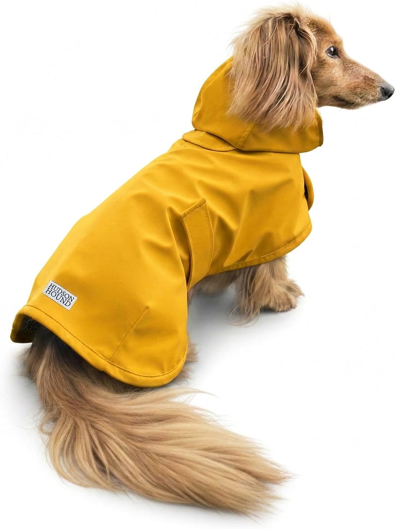 Long Dog Dachshund Raincoat, Waterproof Rain Jacket - X-Small