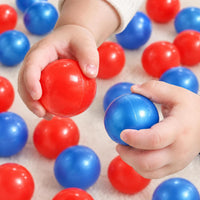 GUESVOT ball pit balls, 100 crush proof plastic balls with reusable storage bag - view 17