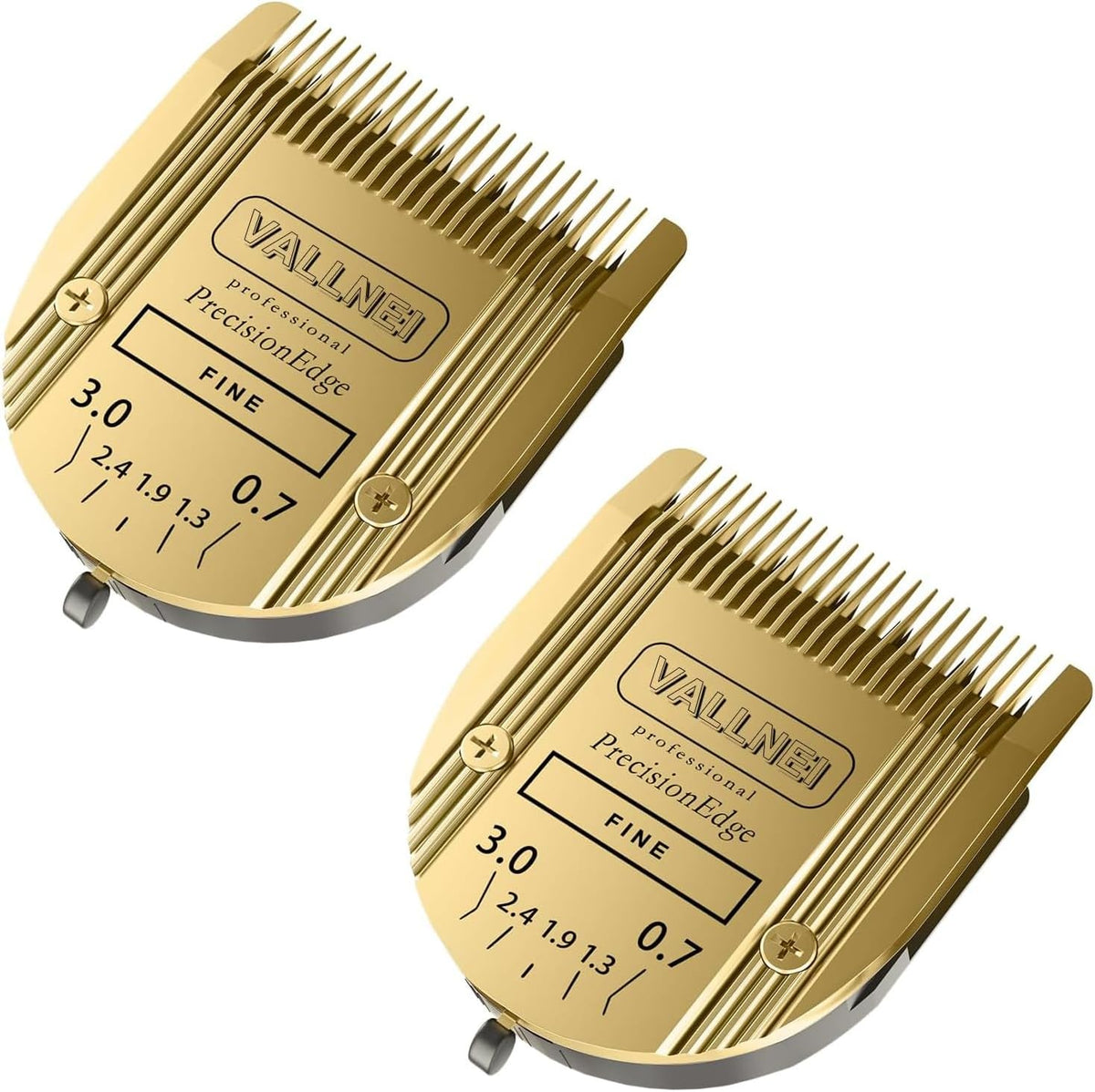 3-Pack 5-in-1 Replacement Blade Compatible with Wahl Animal Bravura - Gold / 2 Pack