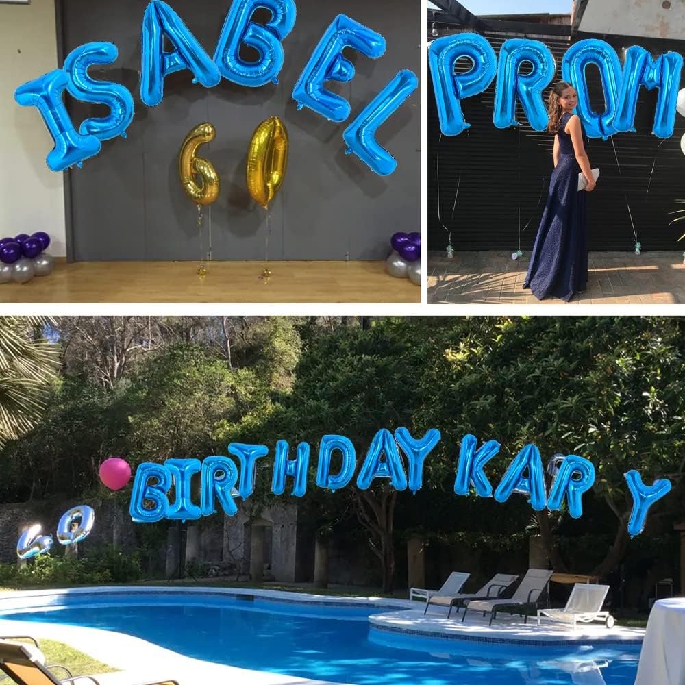 TONIFUL 40 inch black foil letter O balloon - view 31