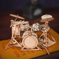 ROBOTIME Big Ben 3D wooden puzzle model with LED light - view 16