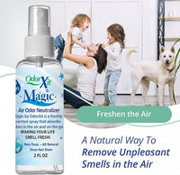 Magic Air Odor Neutralizer Spray, Powerful Dog & Cat Urine Odor Neutralizer, Safe Air Refresher for Home, Safe Odor Absorber for Pet, Closet & Any Strong Odor Remover, 2oz