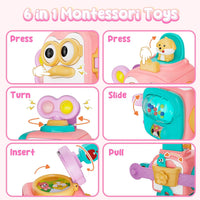 OSIMILY Toys for 1 Year Old Boy - Pink - image 3