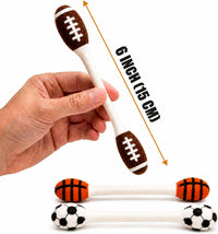Glaciart One XXL Swabs Cat Toys with Catnip, 2 Pk - Sport Ball Swabs / Regular - image 2