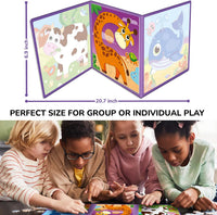 Magnetic Puzzles for Toddlers 3-5 - 5. Animals 20 Psc Magnetic Puzzles - image 3