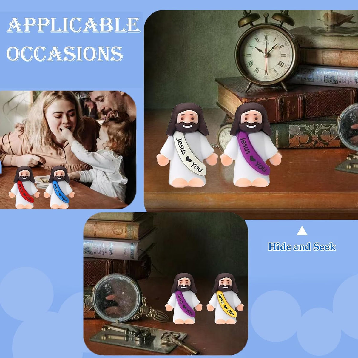 AKFAHOIF 20PCS Little Jesus Figures - 30 - image 2
