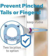 Neobay Cat Door Latch with Stabilizer - Blue 1 Pack - image 3