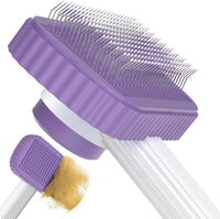 Cat brush, Cat Brush for Long or Short Haired Cats – Essentials for Cats - Violet