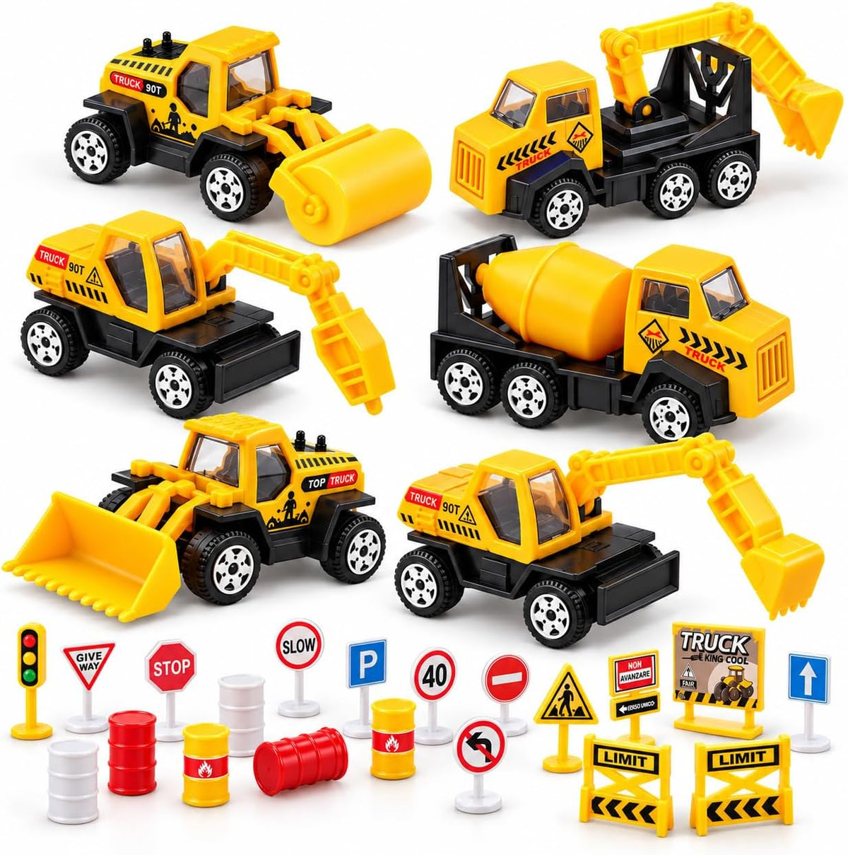 TOY Life 28 PCS Construction Toys for boy Age 3-5 - 28 Pcs