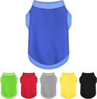 Elevate Your Dog's Fashion Quotient with Colorful and Breathable - L-(15~23lb) | Chest(~20") / Blue