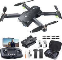 Holy Stone HS175D GPS Drone with 4K Camera for Adults - Matte Black