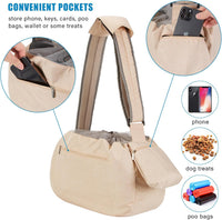Ownpets XL Dog Sling 15-25lbs - Beige - image 2