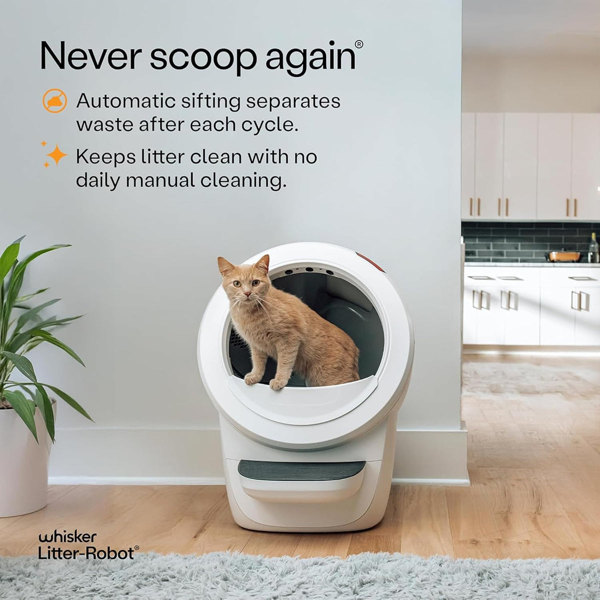 Whisker Litter-Robot 4 Supply & Accessory Bundle, Automatic - White / Supply Bundle - image 3