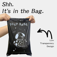 Cherry Blossom Scented Dog Poop Bags, 42 Rolls 630 counts - Black / 360 Count (Pack of 1) - image 3