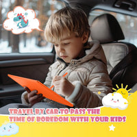 EooCoo Kids LCD Writing Tablet, Stocking Stuffers for Toddler - 10”orange - image 3