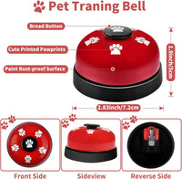 2 Pack Dog Doorbells, Pet Training Bells for Go Outside Potty Training and Communication Device - Red - image 3