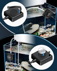 Pawfly Mini Aquarium Air Pump - Air Pump Set + Filter - image 4