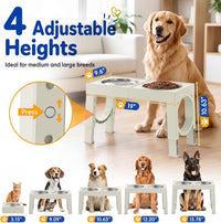 XIAZ Elevated Dog Bowls Large Breed Raised Dogs Bowl Stand - B-White / Basic - image 2