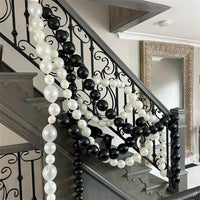 Pearl White Linking Balloons for Wedding Bride Shower Mermaid Party - Pearl White / 6 inch - image 3