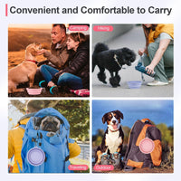 Kytely Collapsible Dog Bowls Medium - Lavender & Pink / Medium - image 3