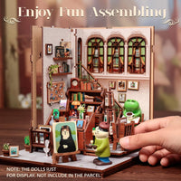 Cutefun Book Nook Kit, Bach Strings Musical Instrument Store - Gallery Bookstore - image 4