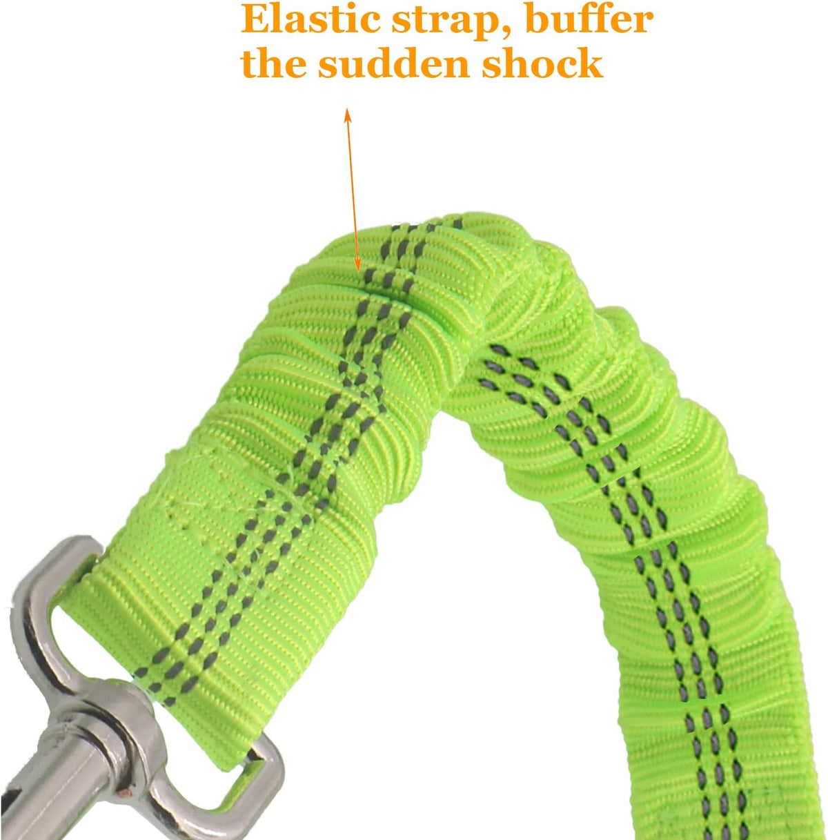 2 Dog Car Harness Seatbelt Seat Belt Leash Travel Accessories Bungee - Green / 2 Packs - image 3