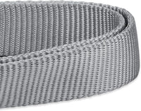 Hyhug Pets Solid Color Classic Regular Heavy Duty Basic Collar for Small Dogs, Unique Design Adjustment Triglide Slide (Buckle) Can Attached Name Tag Accessories. (Small, Sleet Gray)