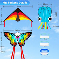 Yfafengs large octopus kite in waterproof cloth for kids and adults - view 23