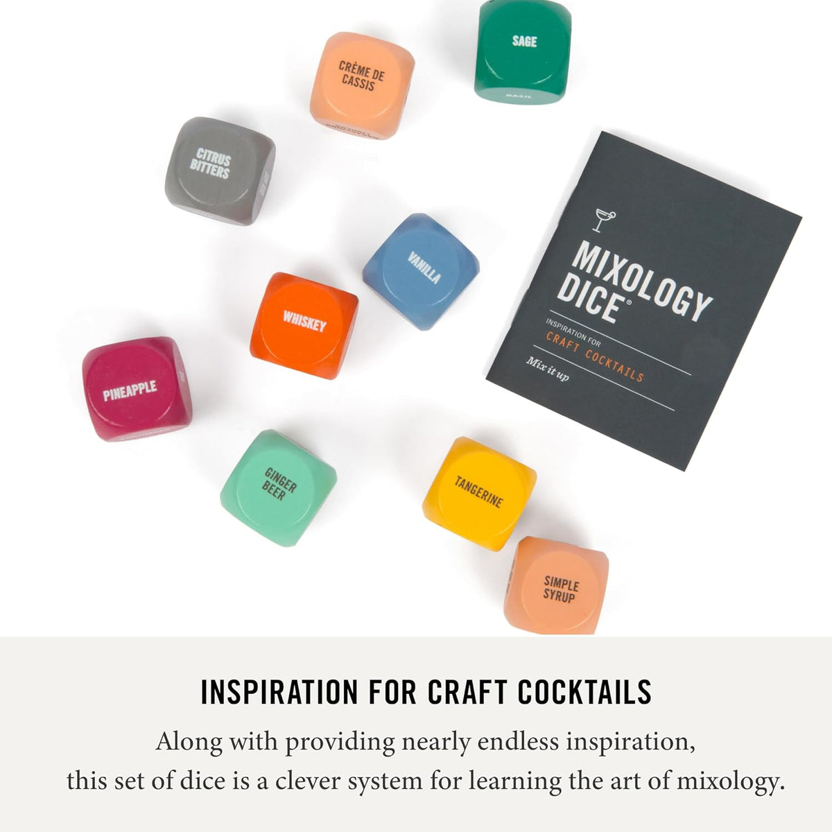 Two Tumbleweeds Foodie Dice, Seasonal Dinner Inspiration - Mixology Dice - image 2