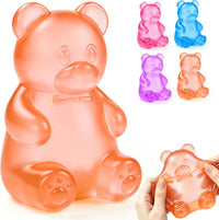 Bear Squishy, Stress Bear Taba Squishy - Orange