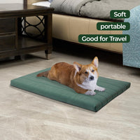 BALANCE Dog Crate Bed, Orthopedic Dog Bed Pad with Waterproof Liner, Washable Crate Foam Pet Mat - Mint Leaf / 36.0"L x 23.0"W x 1.6"Th - image 4