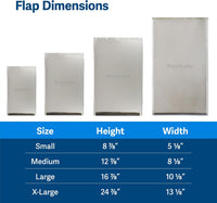 PetSafe Freedom Replacement Pet Door Flap, Non-Toxic Material - X-Large (Pack of 1) - image 3