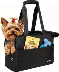 Dog Purse Carrier for Small Dogs - Black