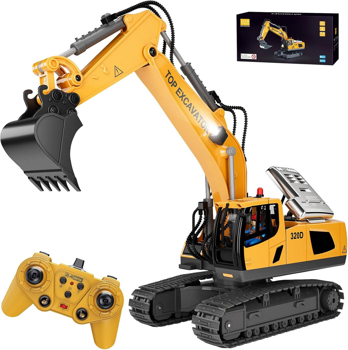 KIDMARKT Remote Control Excavator Toy for Boys - Excavator 1