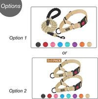 Haapaw Escape-Proof Martingale Dog Collar - Beige / S / 2-Pack Collars - image 2